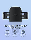 Автотримач Baseus Metal Age 2 Gravity Car Mount (Air Outlet Version) (SUJS000013), фото 7