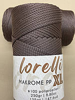 Makrome PP XL Lorelli(3мм)-210 шоколад