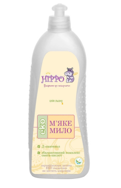 Мило НIPPO Эко м"яке з перш.днів 500мл. (4820178060608)