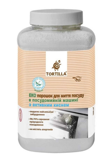 Порошок для миття посуду в посудомийній машині Tortilla 1000 г (4820178061032)