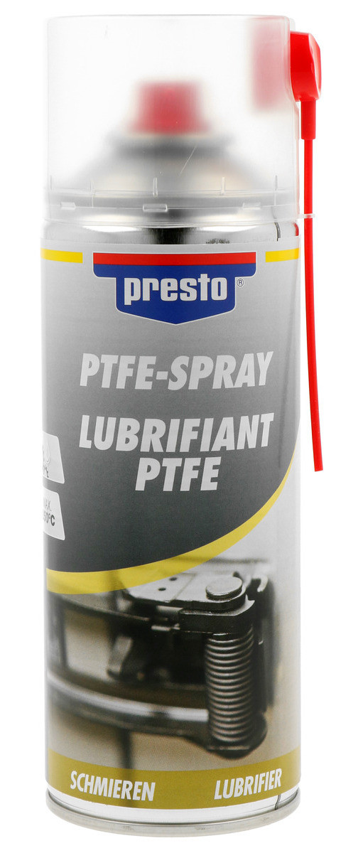 Тефлоновая смазка Presto PTFE-Spray (аэрозоль 400мл.) 306338 - фото 2 - id-p56864552