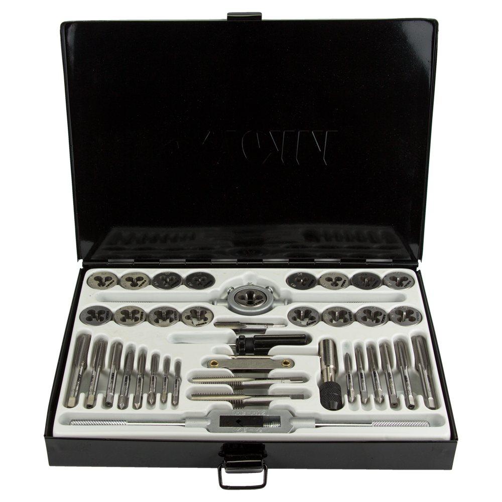 Набір плашок і мітчиків 40 предметів (металевий кейс) 1643251S  SIGMA, фото 1