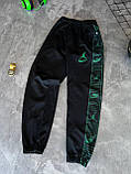 Чоловічі спортивні штани Air Jordan M1865 чорні, фото 5