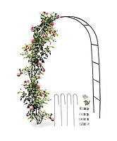 Садова арка для троянд квіти 240 см + анкети Польща