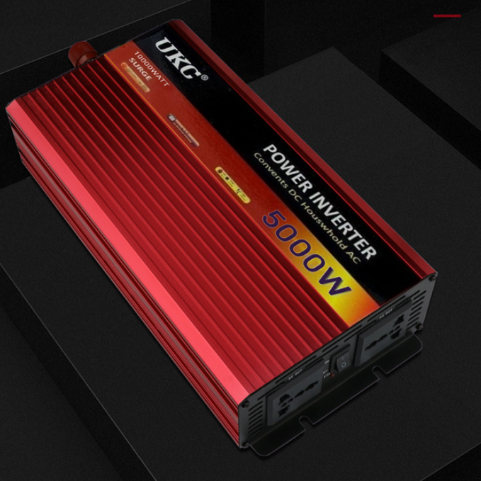Перетворювач 5000w (Рабочевий 2200W) 12 на 220 вольтів, Інвертори живлення перетворювачі напруги для дому
