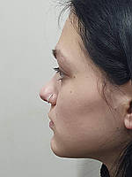 Серебряная серьга-пирсинг в нос (без прокола). 7010U