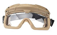 Очки Тактические Защитные для Стрельбы Очки баллистические для военных койот GFC Tactical Прозрачные стекла