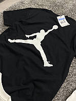 Футболка Jordan Big Logo. S,M,L,XL. черный