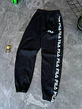 Чоловічі спортивні штани Fila M1864 чорні, фото 5
