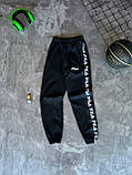 Чоловічі спортивні штани Fila M1864 чорні, фото 6