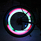 Світлодіодний маячок на спиці велосипеда Світлодіодна підсвітка на колесо велосипеда, фото 4