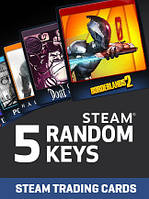 Random Steam Collectible 5 Keys для ПК (Ключ активації Steam) регіон Весь світ