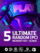 Ultimate Random 5 Keys для ПК (Ключ активації Microkey) регіон Весь світ