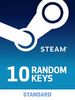 Random 10 Keys для ПК (Ключ активації Steam) регіон Весь світ