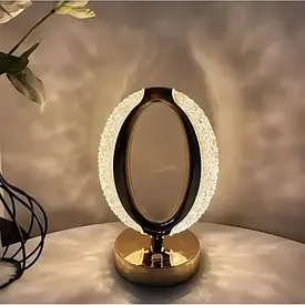 Лампа-нічник із кристалами Creatice Table Lamp із сенсорним перемикачем