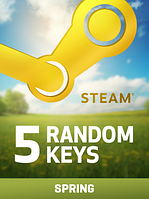 Spring Random 5 Keys для ПК (Ключ активації Steam) регіон Весь світ
