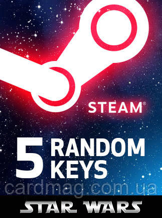 Star Wars Random 5 Keys Premium для ПК (Ключ активації Steam) регіон Весь світ