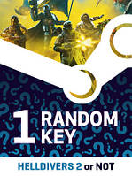Helldivers 2 or Not - Random 1 Key для ПК (Ключ активації Steam) регіон Весь світ
