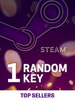 STEAM Top Sellers Random 1 Key для ПК (Ключ активації Steam) регіон Весь світ