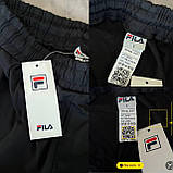 Чоловічі спортивні штани Fila M1862 чорні, фото 4