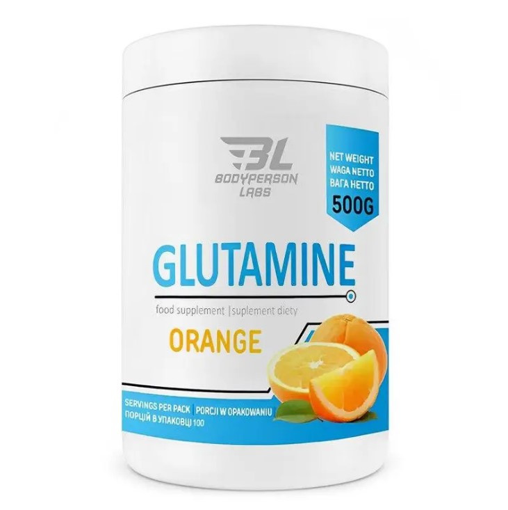 Глютамін Glutamine Orange Bodyperson Labs, 500 г