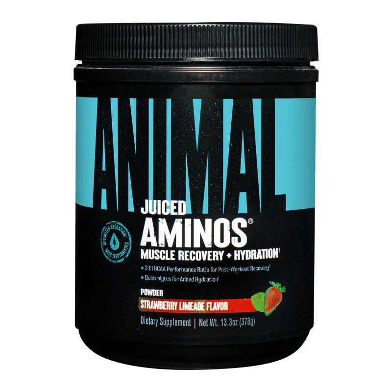 Амінокислота Universal Nutrition Animal Juiced Aminos, 30 порцій Полуниця-лайм (378 грам) EXP