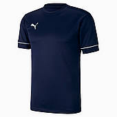 Футболка спортивна чоловіча Puma GOAL Football Tee 656796 06 (синій, поліестер, для тренувань, бренд пума)