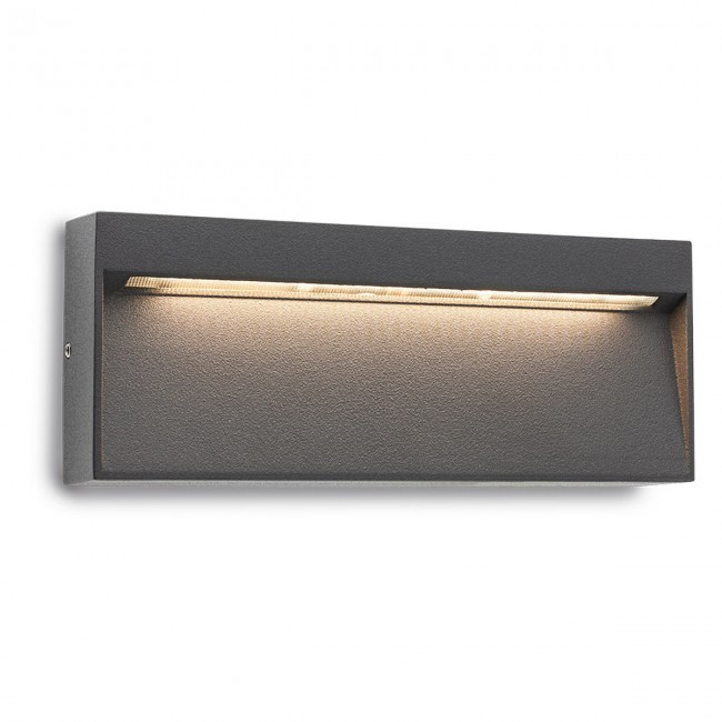 Бра вуличне EVEN AP M LED SMD 6W IP54 DG 3000K (SQ) (5.1.2) Redo 9153