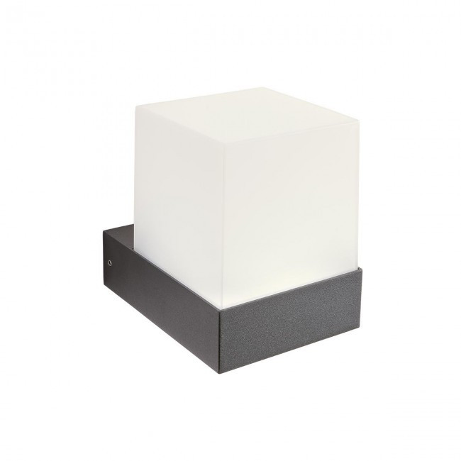 Бра вуличне CUBE AP LED SMD 7W IP54 DG 3000K (5.1.2) Redo 9559