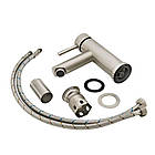 Набір сантехніки Lidz: Душова система, кухонна мийка 5845, кран для раковини, змішувач до кухні Aria 015F, фото 10