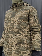 Куртка утеплена для ЗСУ тактична піксель матеріал Ріп-стоп