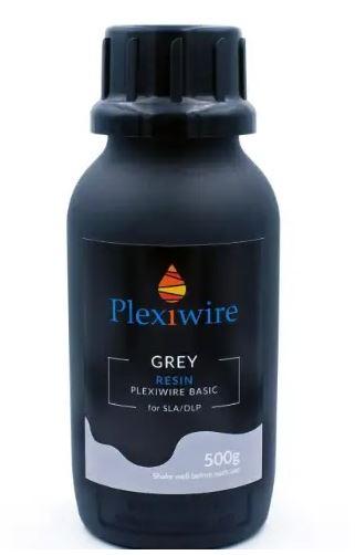 Фотополімерна смола Plexiwire (BASIC), 0.5кг, grey