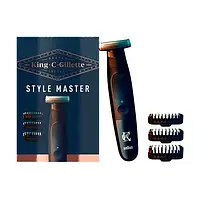 Електричний тример чоловічий Gillette King C Style Master