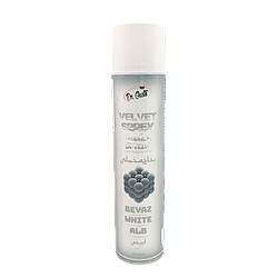 Вельвет спрей Білий/ Velvet Spray White Dr Gusto, 250ml