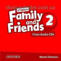 Аудіо диск Family and Friends 2nd Edition 2 Class Audio CDs