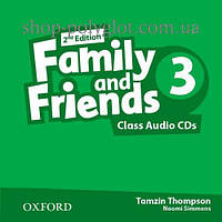 Аудіо диск Family and Friends 2nd Edition 3 Class Audio CDs