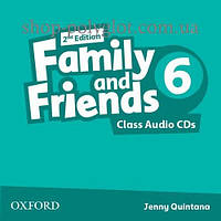 Аудіо диск Family and Friends 2nd Edition 6 Class Audio CDs