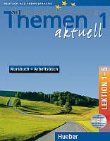 Учебник и рабочая тетрадь Themen aktuell 1 Kursbuch + Arbeitsbuch mit integrierter Audio-CD und CD-ROM,