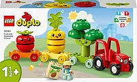 Блочный конструктор LEGO Duplo Трактор для выращивания фруктов и овощей (10982)