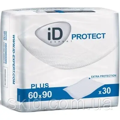 Пелюшки гігієнічні 60х90 30 шт., ID Protect