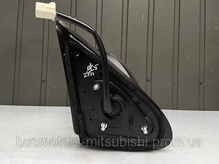 Зеркало заднего вида левое 7 pin хром с повторителем