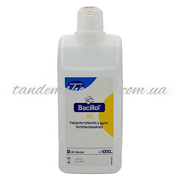 Бациллол АФ (Bacillol AF) Засіб для миттєвої дезінфекції поверхонь та інструментів 1000 мл