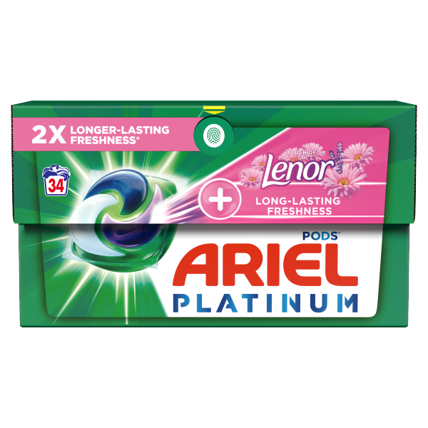 Засіб для прання Ariel Platinum Lenor капсули 34 шт.