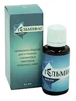 Краплі від паразитів ГЕЛЬМИФАГ