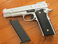 Детский Игрушечный Пистолет на Пульках "Browning HP" металл стальной Galaxy G20S