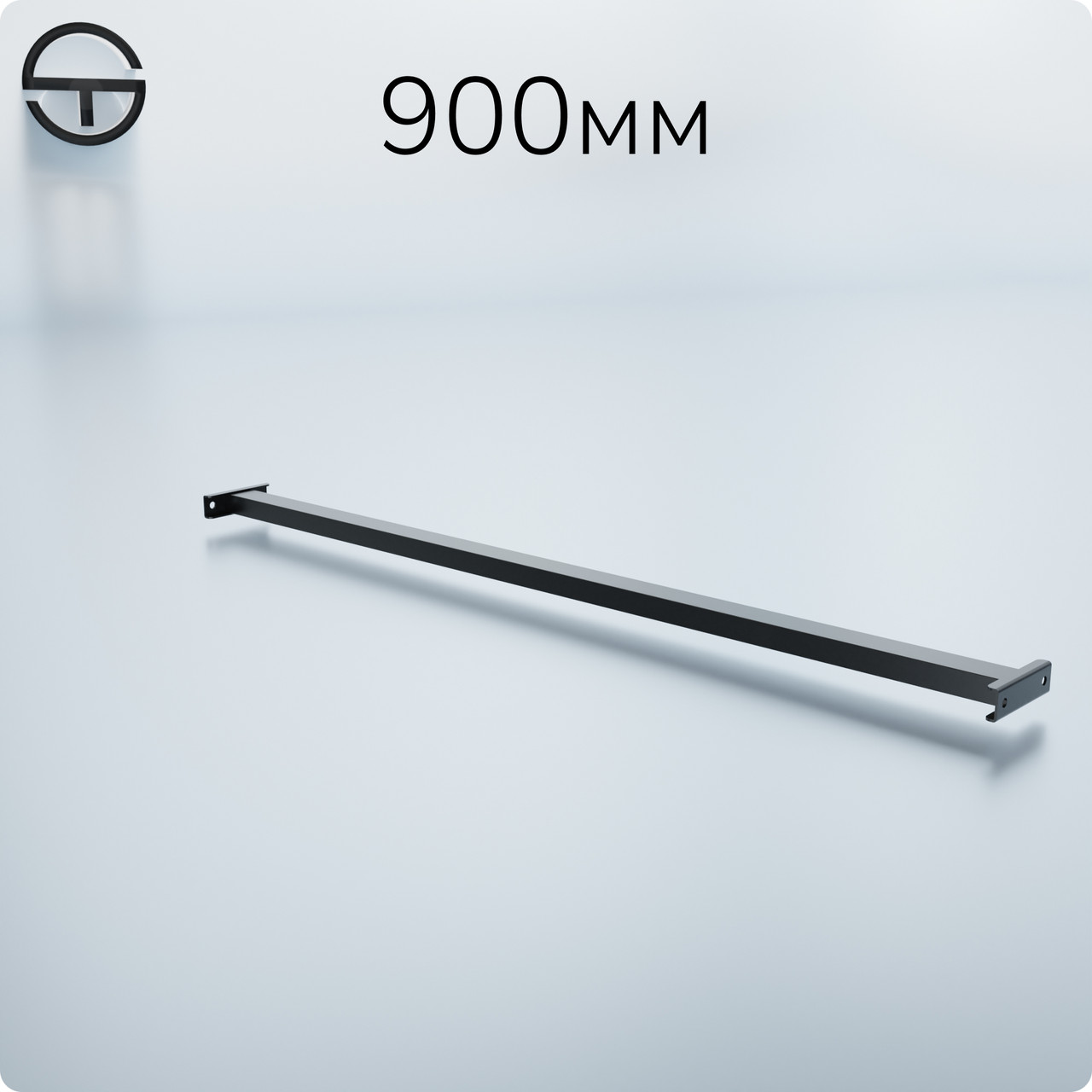 Перемичка посилена L 900мм, 30*20*0,8мм, чорна
