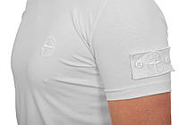 Футболка чоловіча Stone Island 24-Y-249700 біла 2XL, фото 6