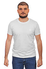 Футболка чоловіча Stone Island 24-Y-249700 біла 2XL, фото 3