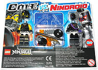 Набір колекційних мініфігурок LEGO Ninjago Cole vs. Nindroid (112005)