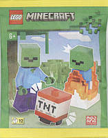 Конструктор з мініфігуркою LEGO Minecraft Collectible Figure Zombie with Burning Baby Zombie and TNT (662403),